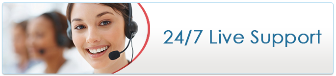 24/7 Live Support 24/7 Live Support